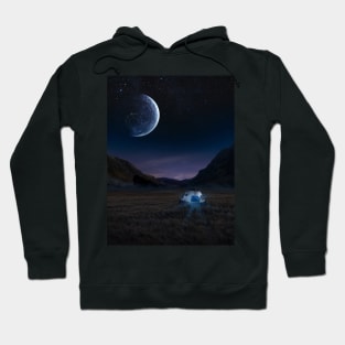 Space Pod Fields Hoodie